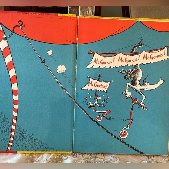 Rare Vintage “If I Ran The Circus” book by Dr. Seuss - Picture 4 of 5